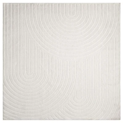 Dette produkt hedder Bella Zen, fremstillet af Polyester & Polypropylen materiale med en smuk Offwhite farve - SE Mattor