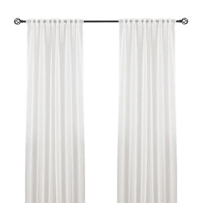 Linnegardin-look 2-pak Ellinor Hvid