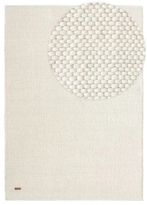 Dette produkt hedder Elsa, fremstillet af 80% Uld & 20% Bomuld  materiale med en smuk Offwhite farve - SE Mattor