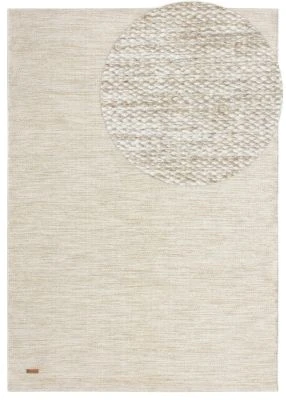 Uldtæppe Lunda Beige