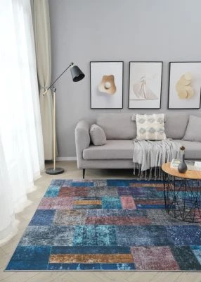 Patchwork Tæppe Mario Sullo Multi