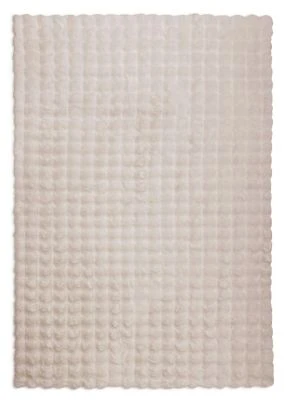 Dette produkt hedder Rabbit Bubble, fremstillet af Polyester materiale med en smuk Lys Beige farve - SE Mattor