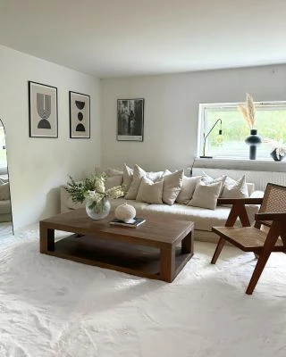 Dette produkt hedder Rabbit Eco, fremstillet af Polyester materiale med en smuk Hvid farve - SE Mattor