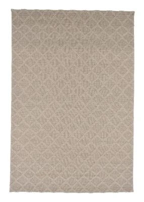Alida Beige Uldtæppe