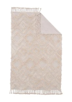 Rio Beige Bomuldstæppe