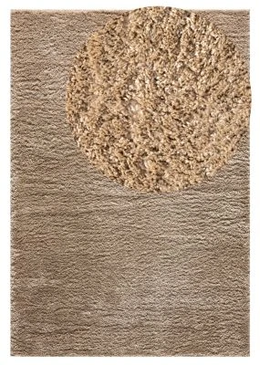 Dette produkt hedder Softy, fremstillet af Polypropylen materiale med en smuk Mørk Beige farve - SE Mattor