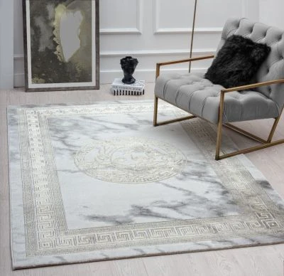 Wilton-Tæppe Wico Versace Face Guld