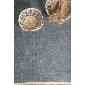 Uldtæppe Anata Blå