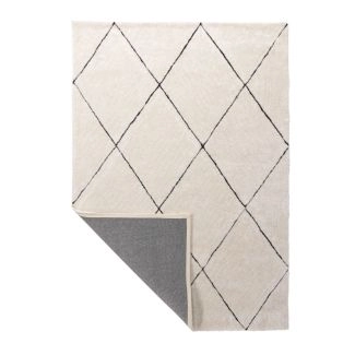 Dette produkt hedder Lira, fremstillet af Polyester materiale med en smuk Hvid farve - SE Mattor