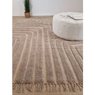 Juno Grid Linne Bomullsmatta