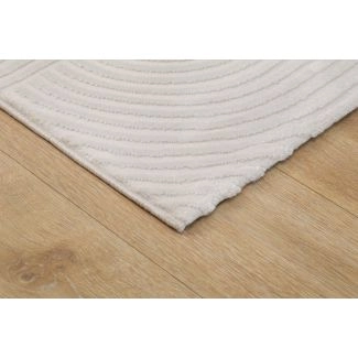 Løber Elaro Maressa Creme Moderne Tæppe