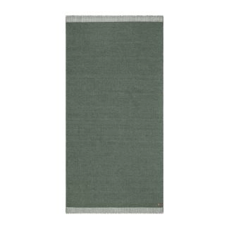 Løber Rachel Grøn Uldtæppe
