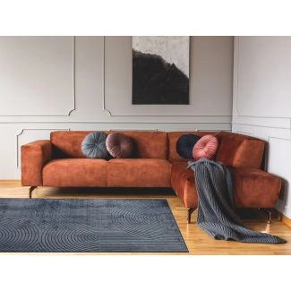 Giron Canyon Charcoal Konstsilkesmatta