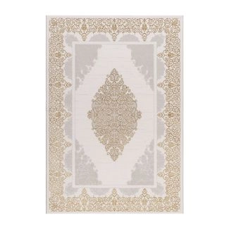 Hail Oma Creme/Guld Modern matta