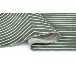 Giron Canyon Smaragdgrön Konstsilkesmatta