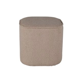 Puf Adela Teddy Beige