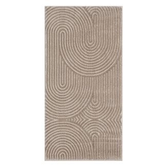 i Mørk Beige farve, lavet af Polyester & Polypropylen materiale.