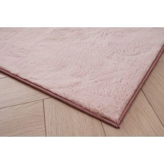 Løber Cat Lyserød Vaskbart Pels-tæppe