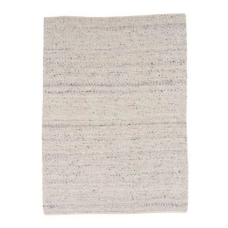 Uldtæppe Cirelle Hvid