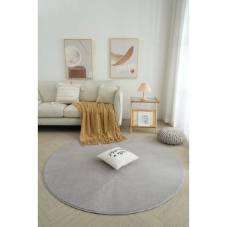 Rundt Comfy Sølv