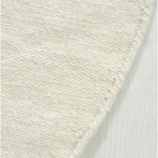 Rundt Dalen Offwhite Uldtæppe