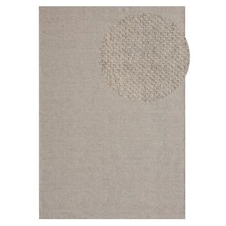i Mørk Beige farve, lavet af 80% Uld & 20% Bomuld  materiale.