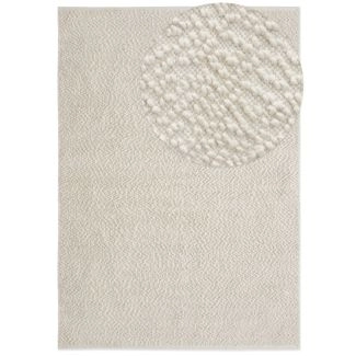 Dette produkt hedder Edessa, fremstillet af 80% Uld & 20% Bomuld  materiale med en smuk Offwhite farve - SE Mattor