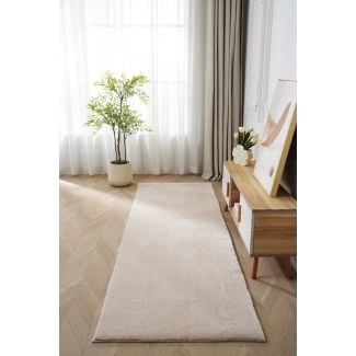 Løber Fluffy Beige