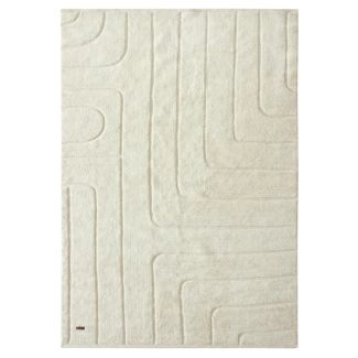 Uldtæppe Jofrid Klay Offwhite