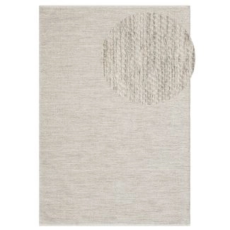 Dette produkt hedder Molly, fremstillet af 80% Uld & 20% Bomuld  materiale med en smuk Linned farve - SE Mattor