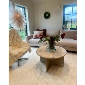 Kvadrat matta Norrsken Beige