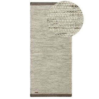 Løber Norrsken Taupe Uldtæppe