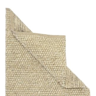 Pamel Beige Uldtæppe