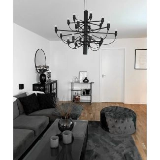 Firkant Rabbit Eco Mørkegrå Pels Tæppe