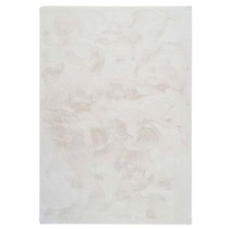 Dette produkt hedder Rabbit Lux, fremstillet af Polyester materiale med en smuk Offwhite farve - SE Mattor
