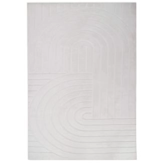 Denne produkt hedder Pels Tæppe Rabbit Peak Offwhite, lavet af Polyester materiale med en smuk Offwhite farve - SE Tæpper