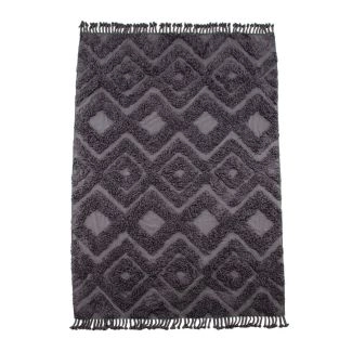 Bomuldstæppe Rio Grå