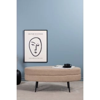 Puf Vallowhade Beige
