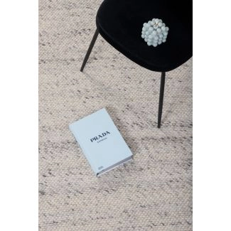 Uldtæppe Cirelle Hvid