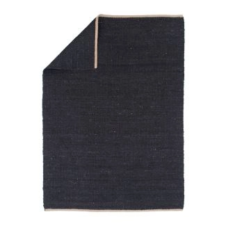 Mina Sort Jute Tæppe