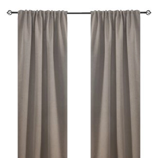 Mörkläggande Gardin 2-pack Solfritt Sand