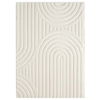 Dette produkt hedder Steam Heat, fremstillet af Polyester materiale med en smuk Offwhite farve - SE Mattor