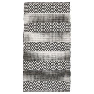 Løber Fyrolin Antracit Kludetæppe