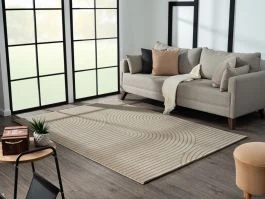 Wilton-Tæppe Bella Spin Mørk Beige