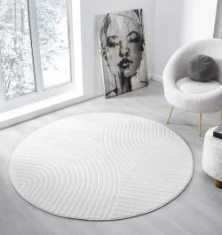 Rundt Bella Spin Offwhite