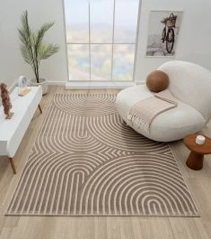 Wilton-Tæppe Bella Zen Mørk Beige
