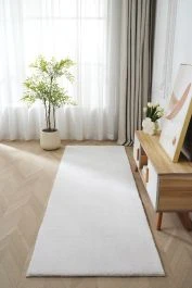 Løber Fluffy Offwhite