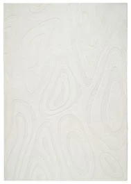 Vaskbar Blød Ryamata Fuzzy Meia Offwhite