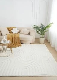 Vaskbar Blød Ryamata Fuzzy Soma Offwhite