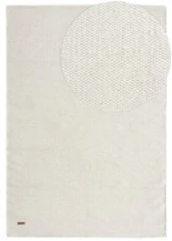 Uldtæppe Lunda Offwhite